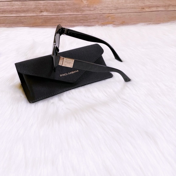 Dolce & Gabbana Geometric Cat Eye Sunglasses - Picture 8 of 12